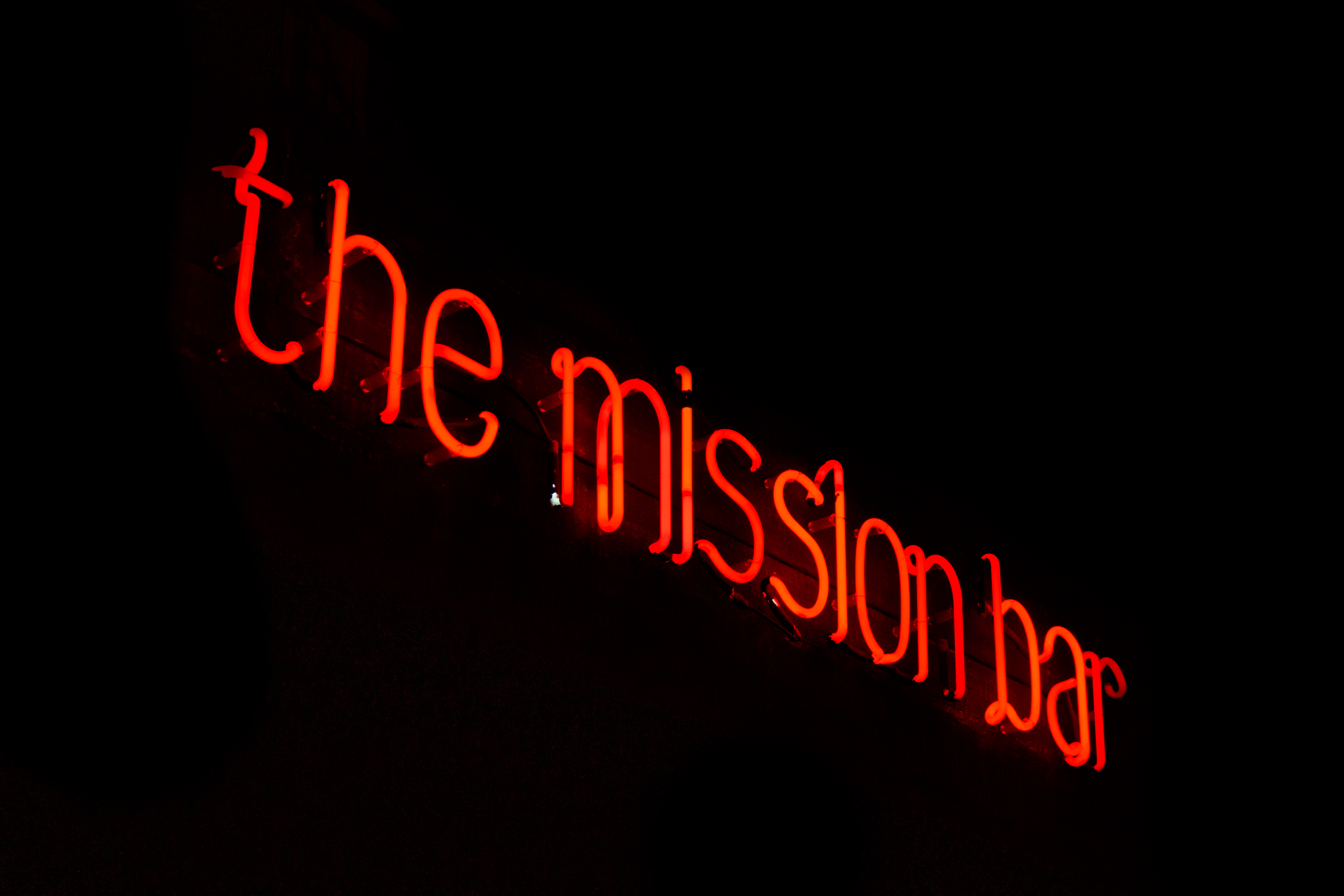 The mission bar